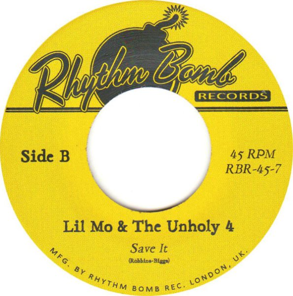 Lil Mo and the Unholy 4 7inch DELETED