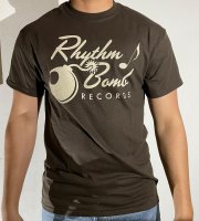 T-shirt Rhythm Bomb Records Old Logo Men