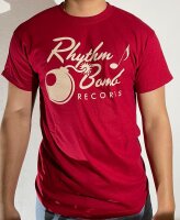 T-shirt Rhythm Bomb Records Old Logo Men