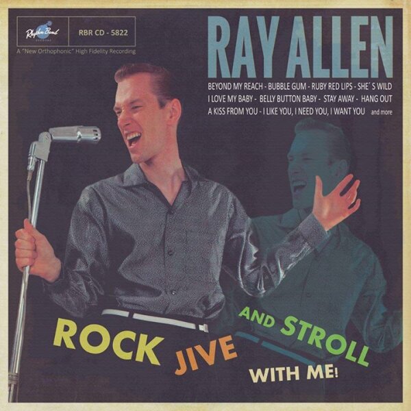 Ray Allen - Rock Jive And Stroll With Me LP DELETED