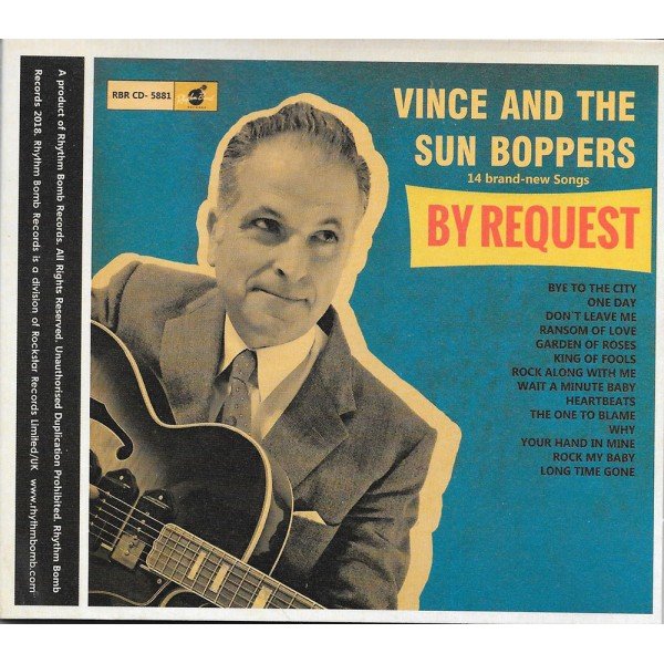 Vince and the Sun Boppers  By Request CD deluxe pac