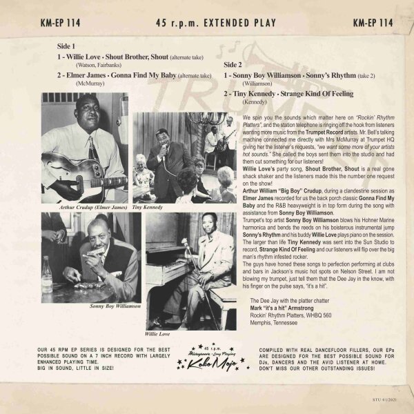 Trumpet Blues Rockers Shout Brother Shout Limited Edition Ep Serie 9 52 Trumpet Blues Rockers Shout Brother Shout Limited Edition Ep Serie 9 52