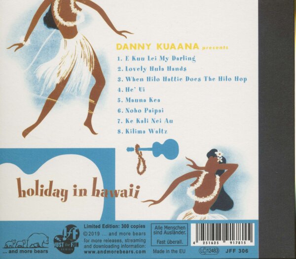 ☆ レア・希少 ☆ LP レコード　ハワイ　HOLIDAY IN HAWAII Danny Kuaana - Holiday in Hawaii CD, 9,99 €