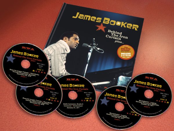 James Booker - Behind The Iron Curtain plus... 5 CD deluxe pack