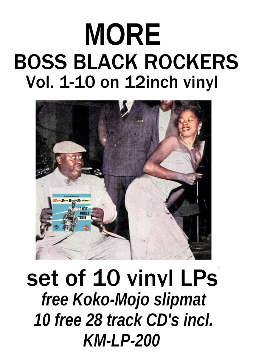 Rocker Boss MORE BOSS BLACK ROCKERS, 236,81