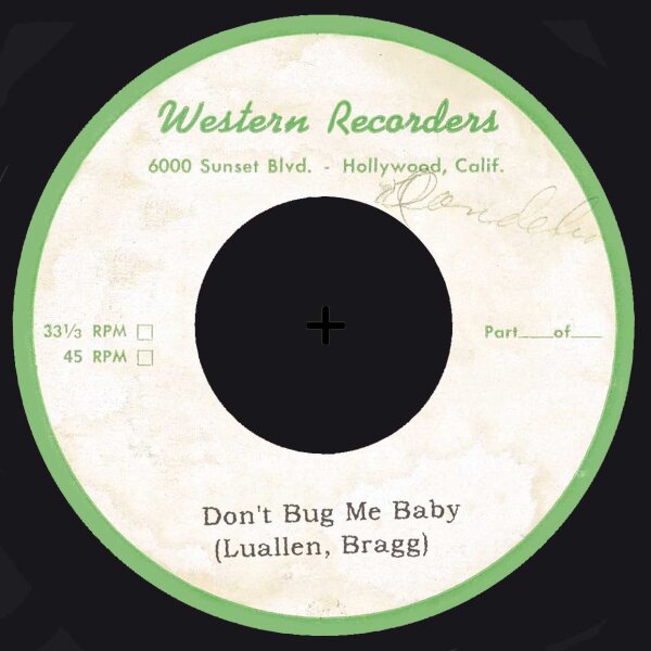 Dont Bug Me Baby 7inch RED