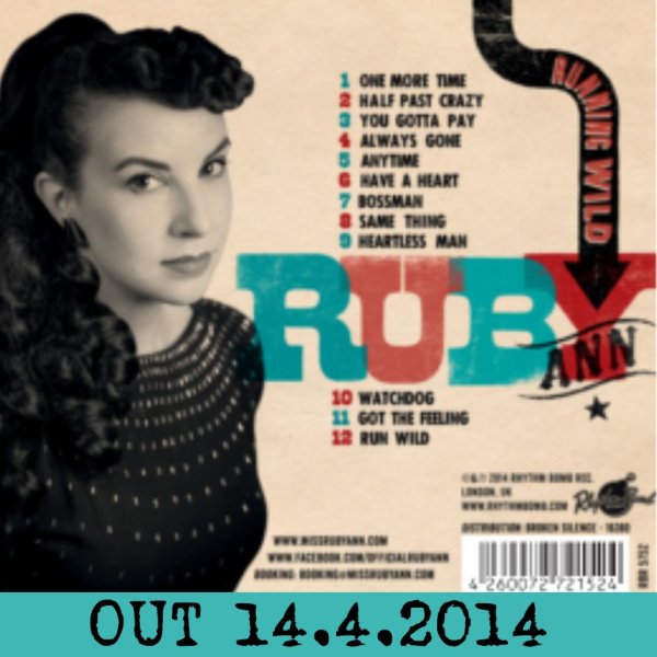 Ruby Ann - Running Wild CD DELETED