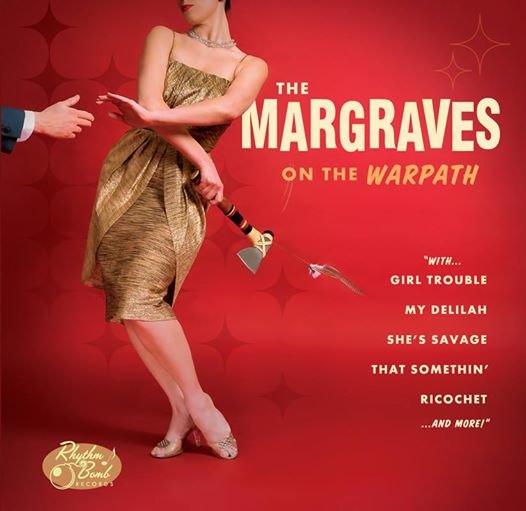The Margraves - On The Warpath 12inch LP LAST COPIES